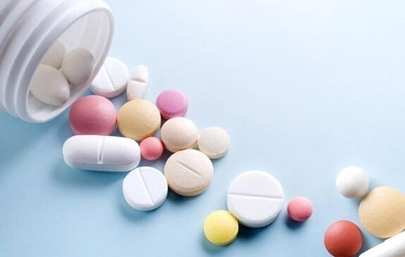 Tabletten voor de behandeling van prostatitis