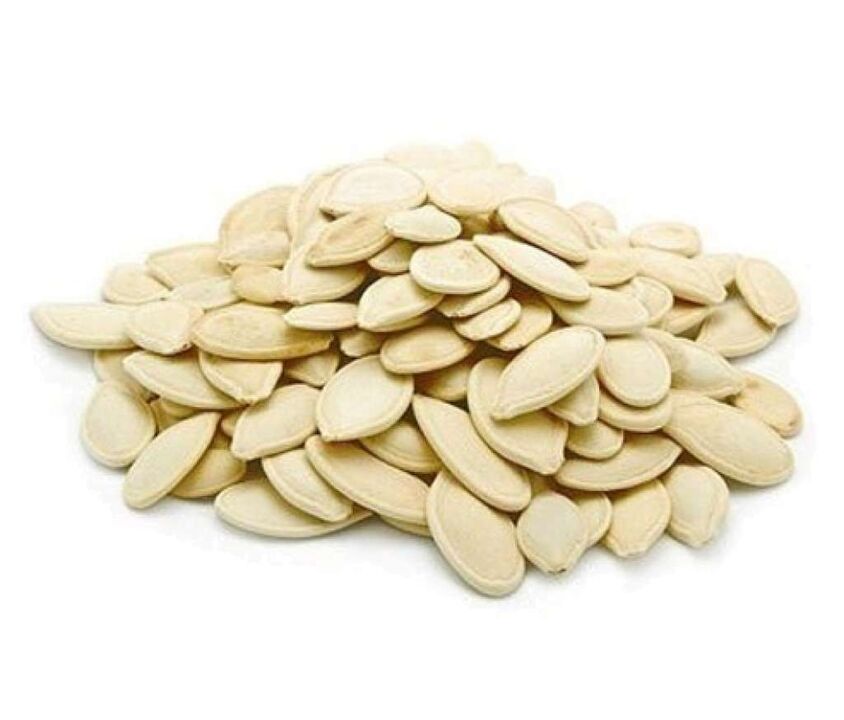 Pompoenpitten van prostatitis